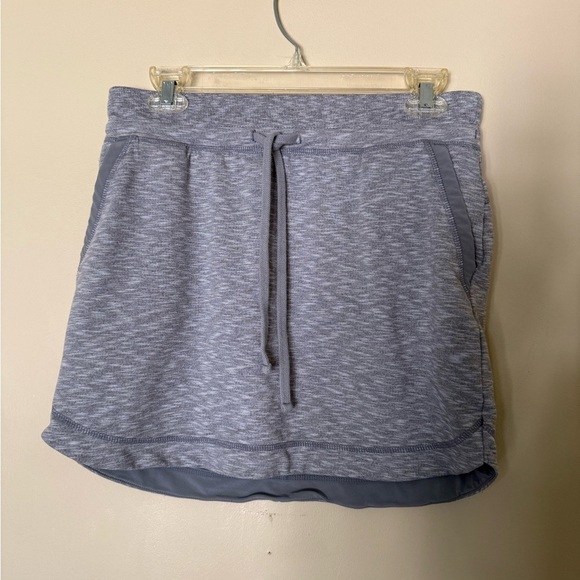 Athleta Techie Terry Mini Skirt Gray Women’s Size S - Picture 8 of 8